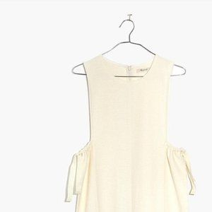 Madewell Texture & Thread Side-Tie Jumpsuit Ivory